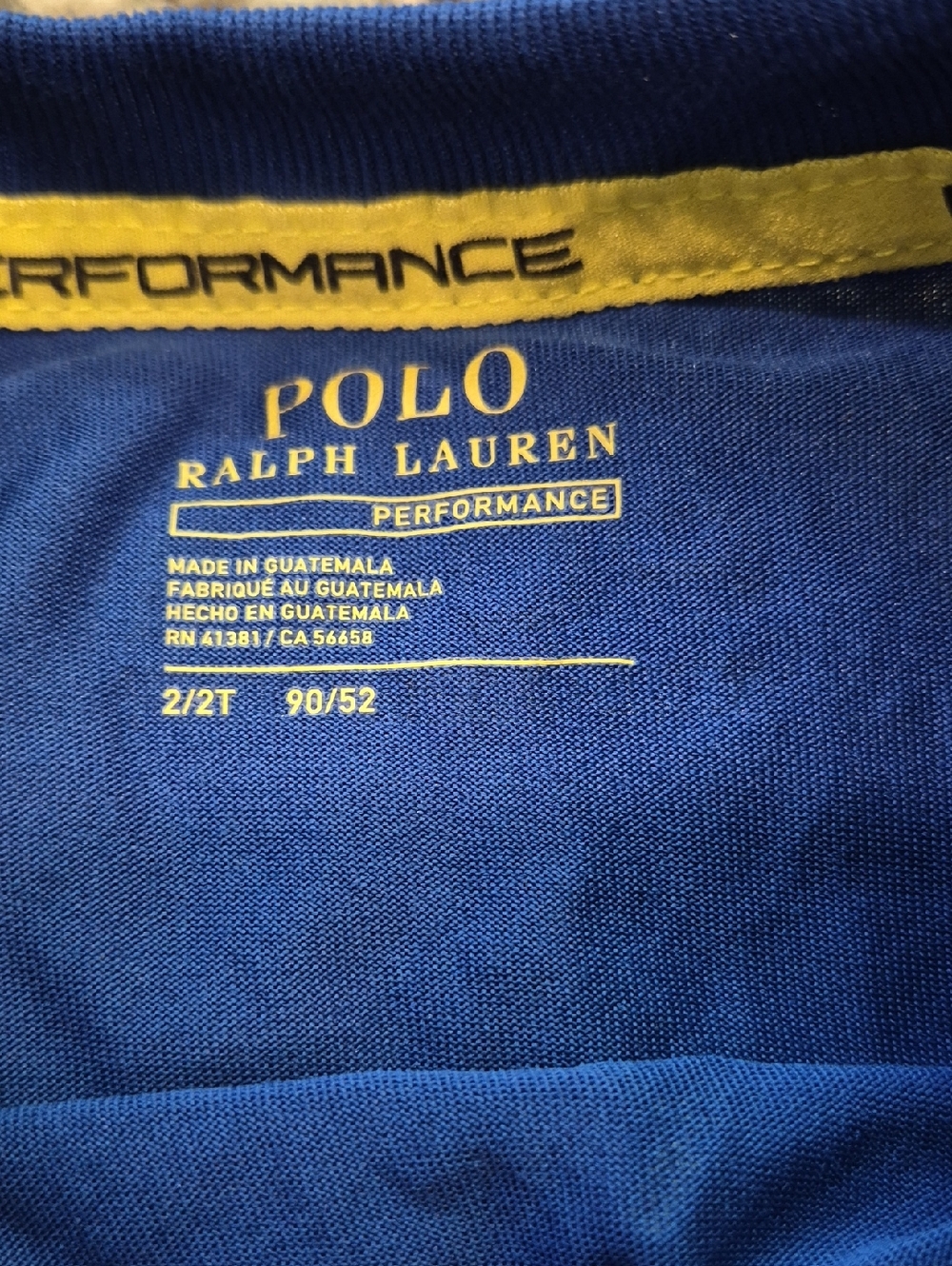 Polo Ralph Lauren Performance Tee - Picture 3 of 6